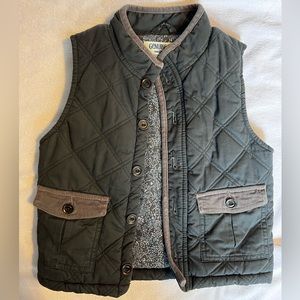 Light Cotton Puffer Vest